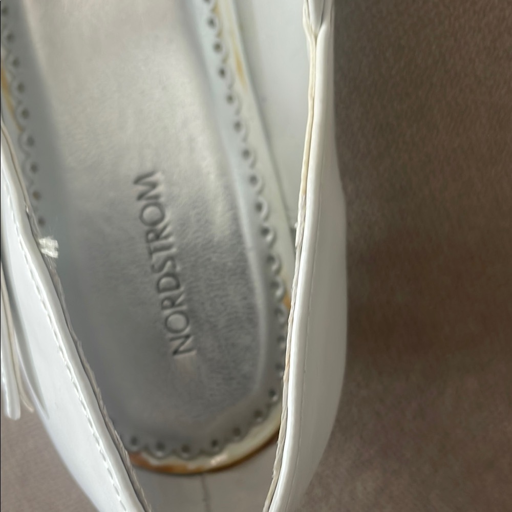 Nordstrom Kids White Dress Shoes